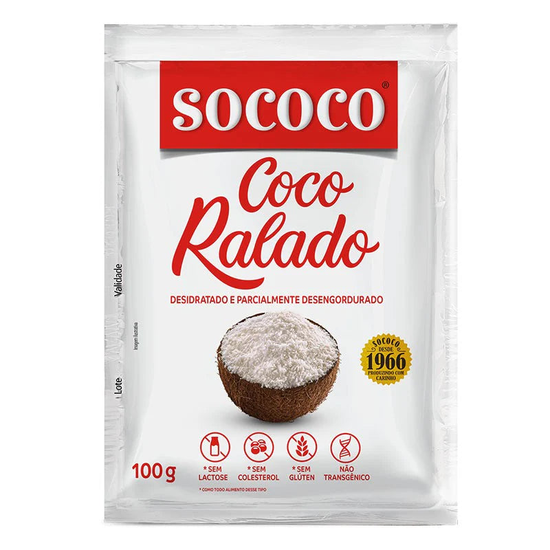 Coco Ralado 100g- Sococo