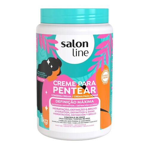 Creme Para Pentear Definição Máxima -salon Line 1kg