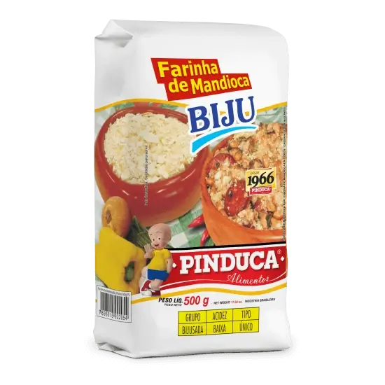 Farinha de Mandioca Biju Pinduca 500 g