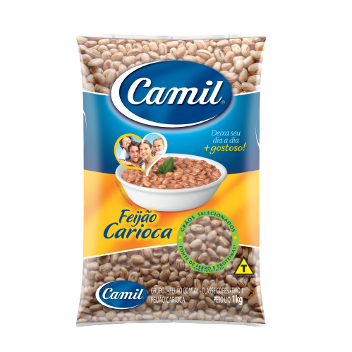 Feijão Carioca Camil 1 kg