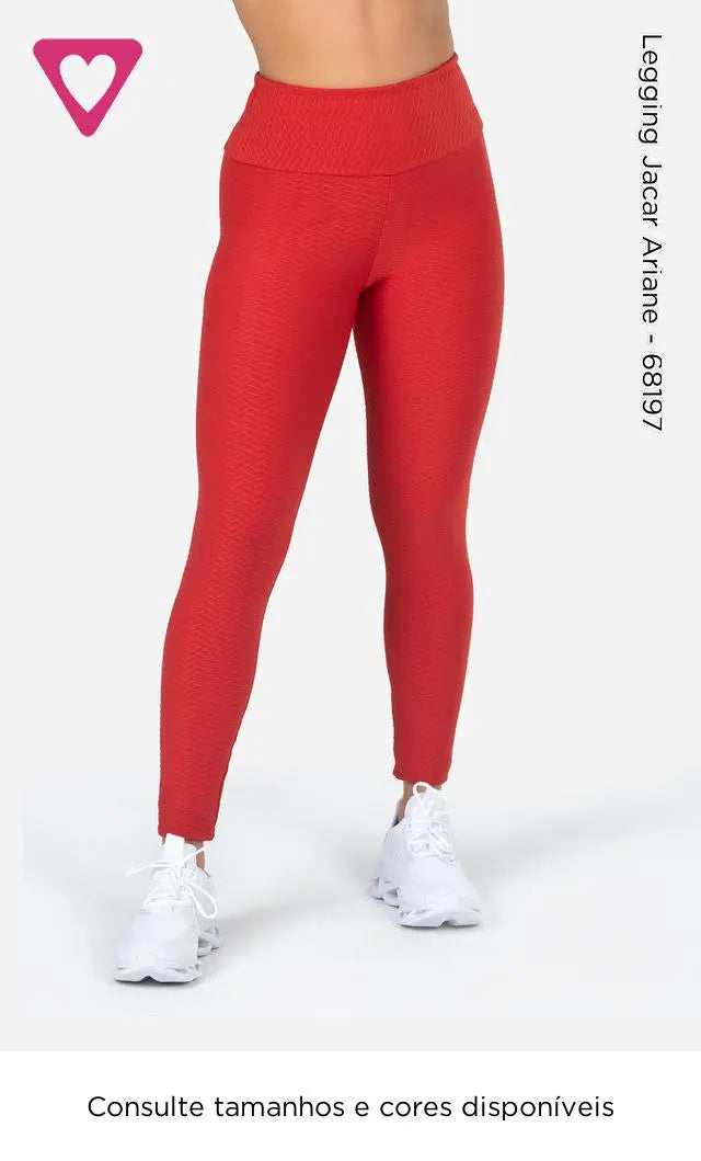 Legging Jacar Ariane Azul– Tamanho M