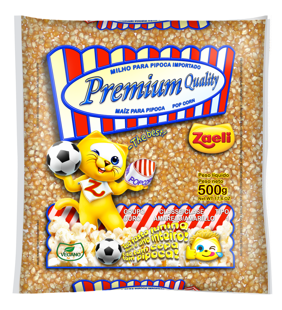 Milho para Pipocas Zaeli 500 g