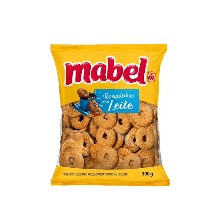 Biscoito Mabel Rosca de Leite 300g