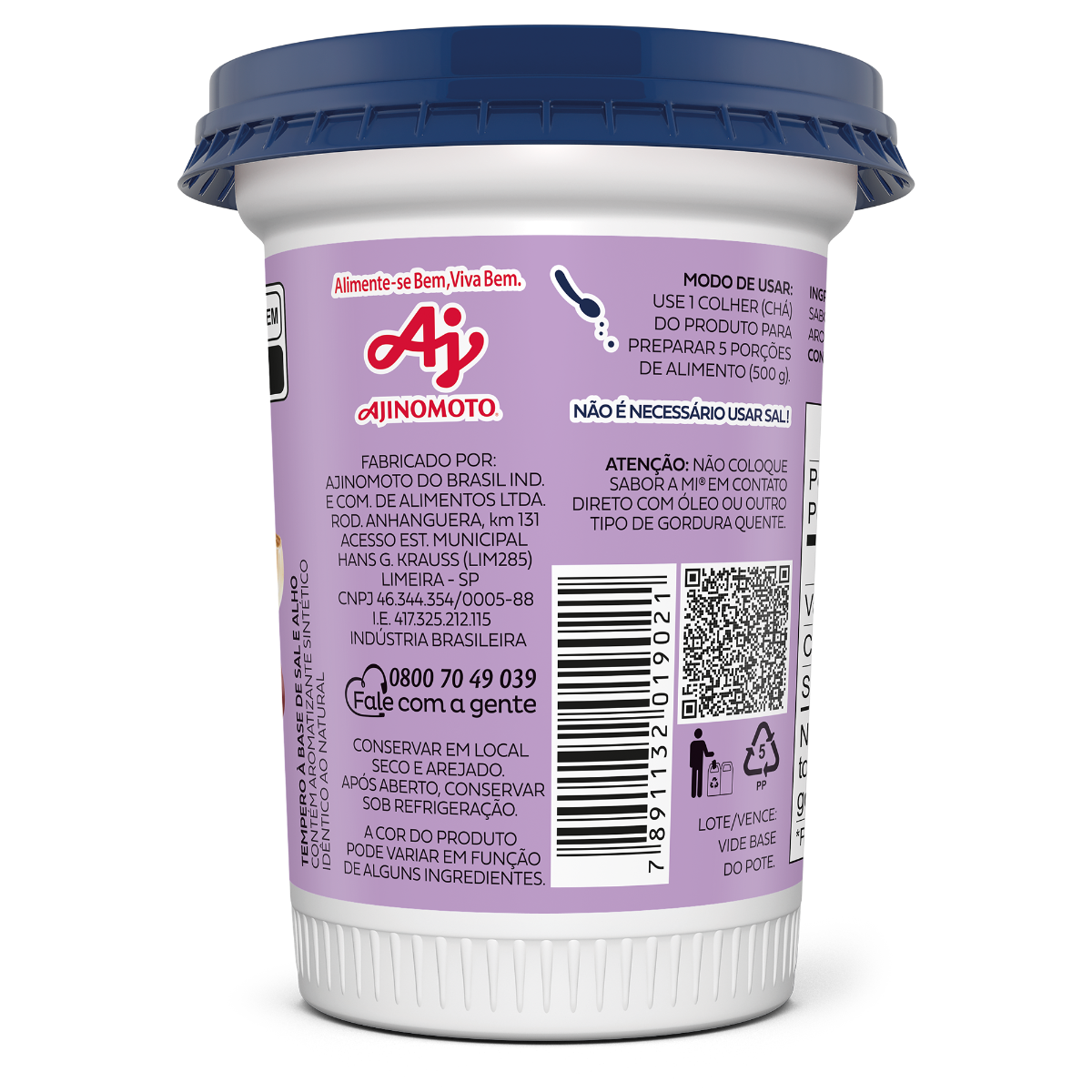 empero Alho e Sal Sabor AMI 300 g