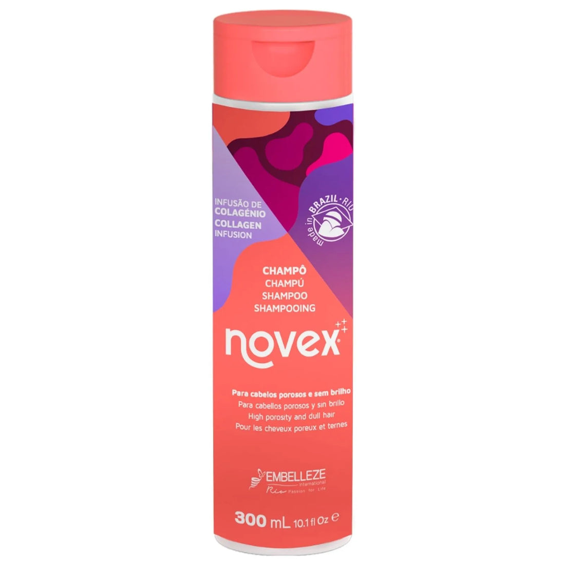 Shampoo Novex Infusão de Colagénio 300ml