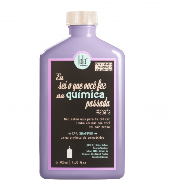 Eu Sei o Que Você Fez na Química Passada Shampoo 250ml-Lola Cosmetics