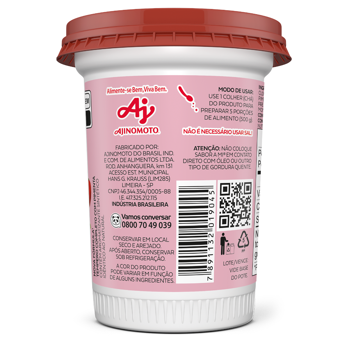 empero Completo com Pimenta Sabor A Mi 300 g