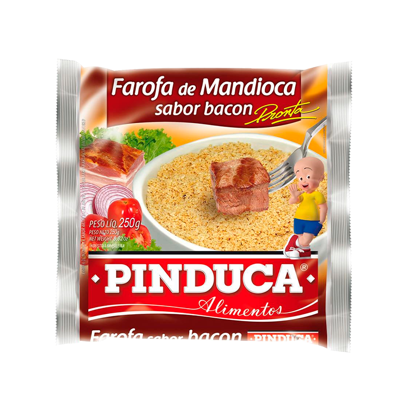Farofa Mandioca com Bacon Pinduca- 250g