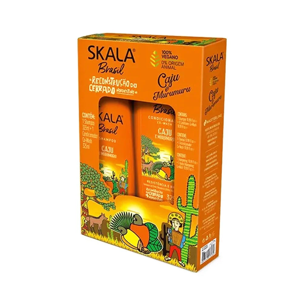 Pack Skala Cajú e Murumuru Shampoo + Condicionador