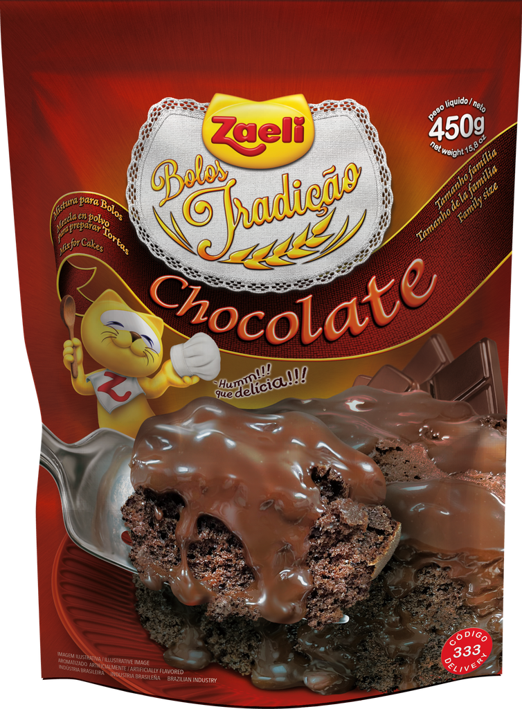 Mistura para Bolo Sabor Chocolate 500G