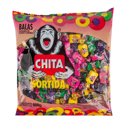 Saco de Bala Chita Sortido 500g