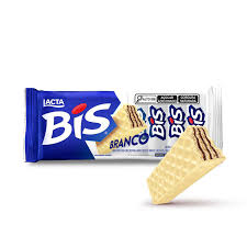 BIS Chocolate Branco - Lacta 100,8g