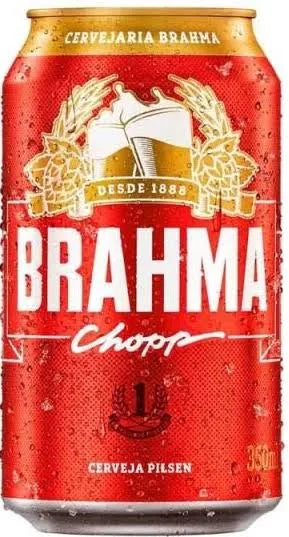Cerveja Brahma lata 350 ml