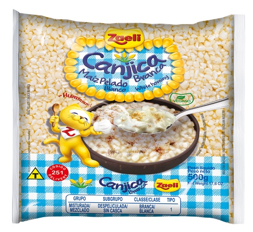 Canjica Branca Zaeli 500 g