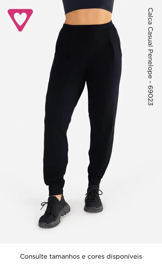 Calça Casual Penélope – Tamanho G/L | Conforto e Versatilidade Feminina