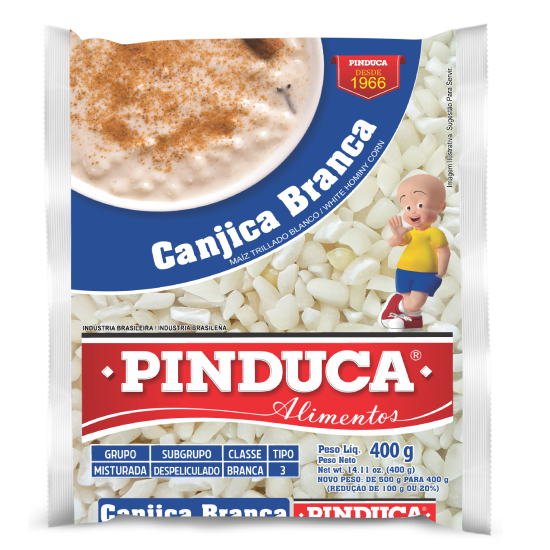 Canjica Branca Pinduca 400g