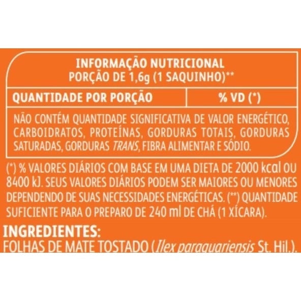 Chá Matte Leão 25 Sachês –Tradicional