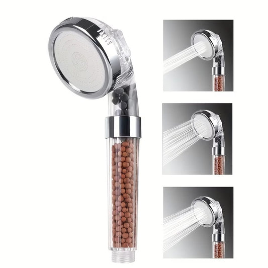 Chuveiro de mão 1 jato transparente anti-cálcario 150g