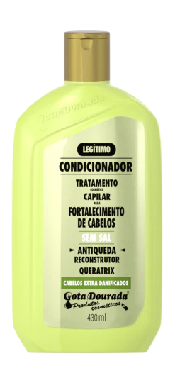 Condicionador Fortalecimento Antiqueda Gota Dourada 430 ml