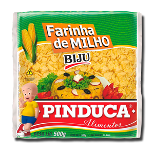 Farinha de milho biju Pinduca 500g