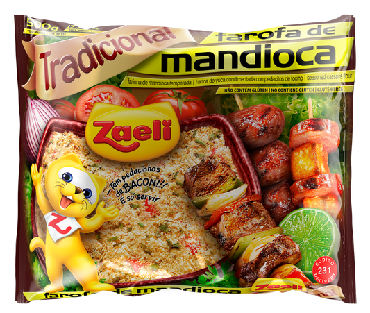 Farofa de Mandioca Zaeli -500g