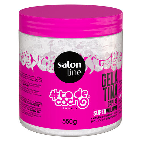 Salon Line Todecacho Gelatina Capilar Super Volume- 550g