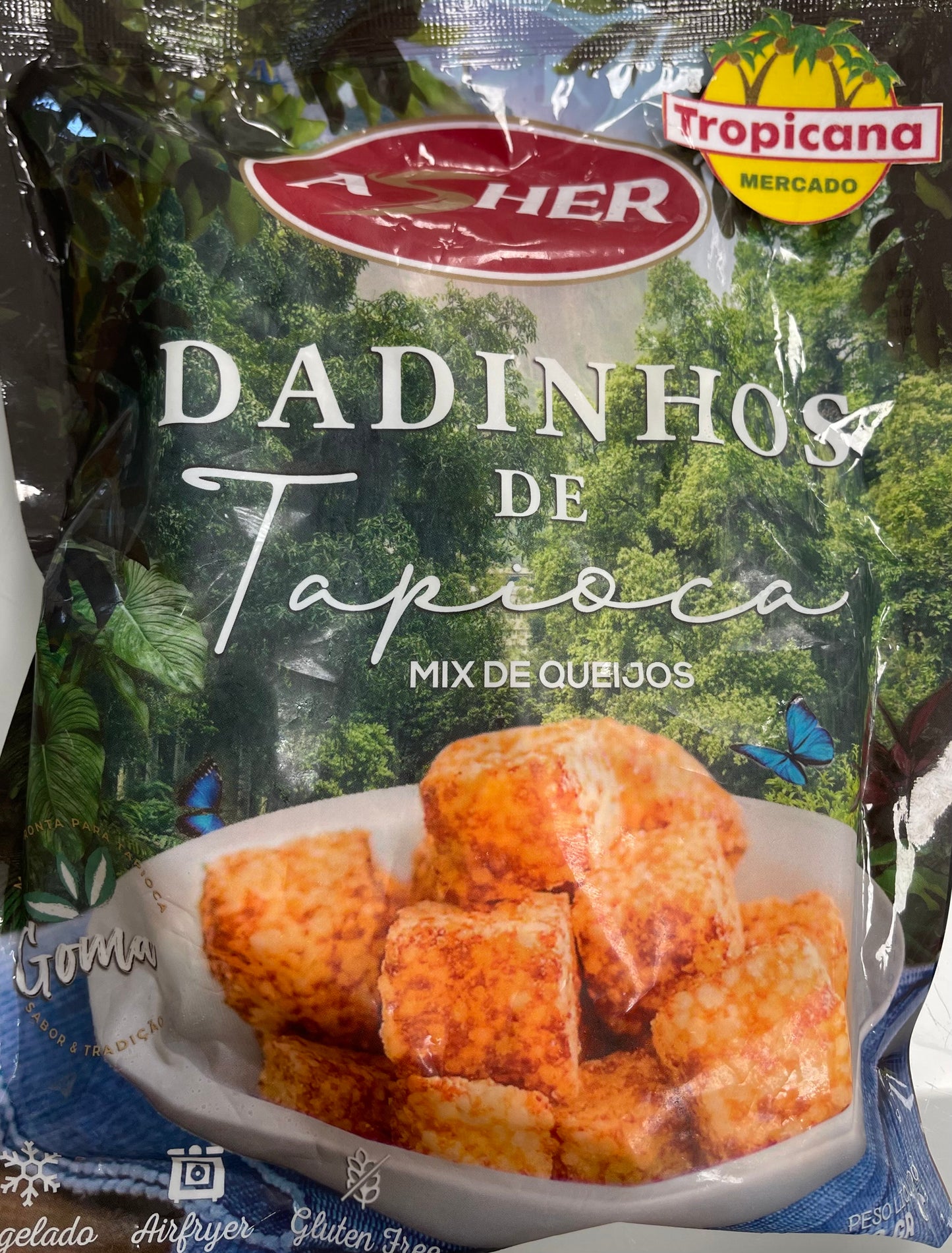 Tapioca Dadinho Asher Tipo Brasileiro 300g