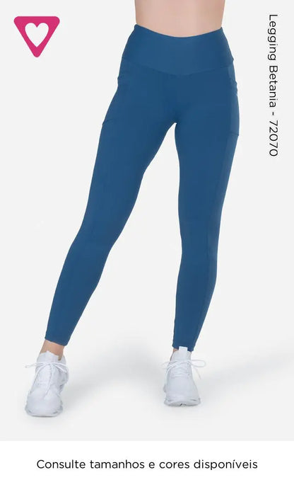 Legging Betânia GG/XL-Cor azul escuro