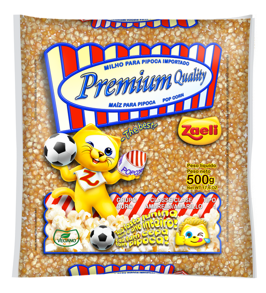 Milho para Pipocas Zaeli 500 g