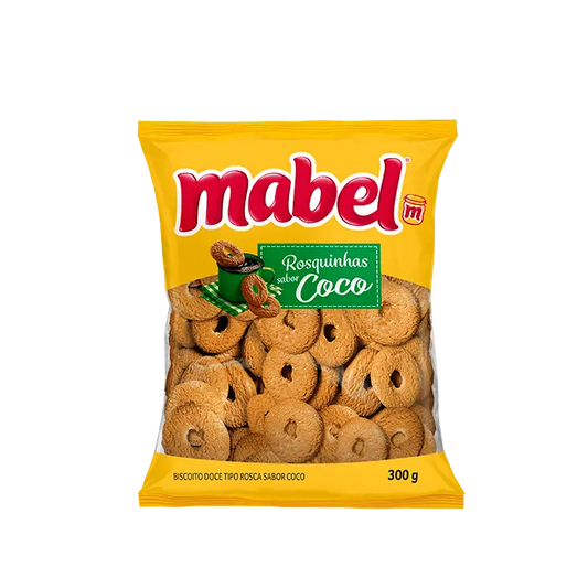 Biscoito Mabel Rosca de Coco 300g