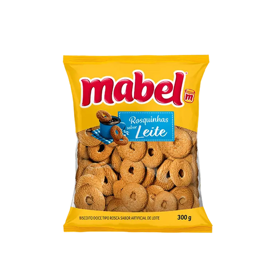Biscoito Mabel Rosca de Leite 300g