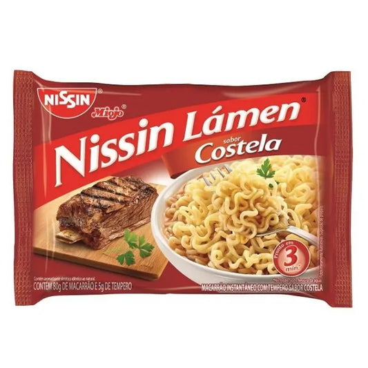 Nissin Lámen Sabor Costela 85g