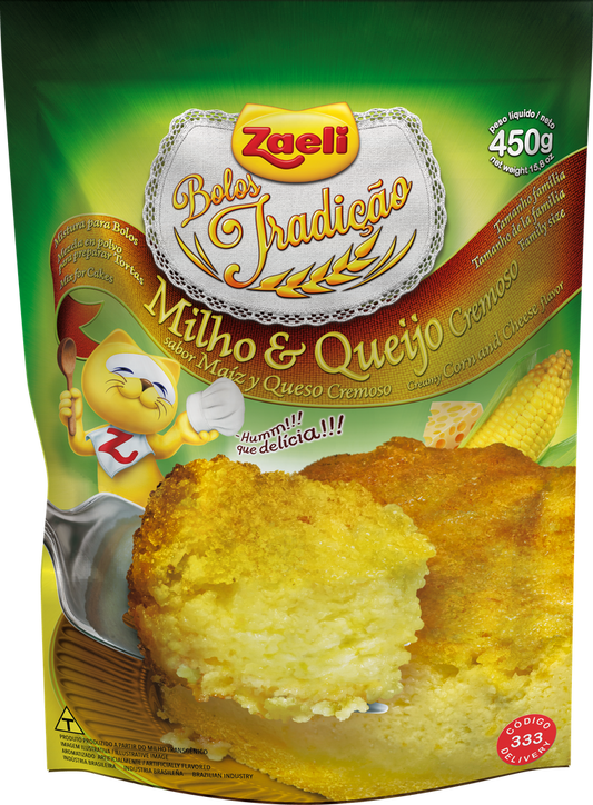 Mistura para Bolo Sabor Milho Cremoso|- 450g