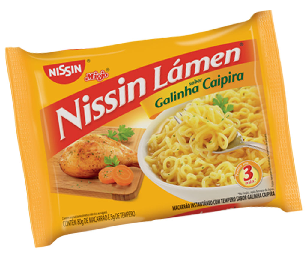 Nissin Lamen Sabor Galinha Caipira 85 g