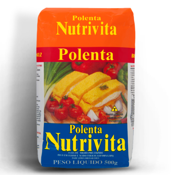 Polenta Nutrivita 500 g – Farinha de Milho