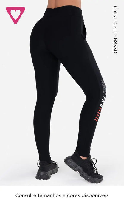 Calça Carol Preta – Conforto e Versatilidade Feminina