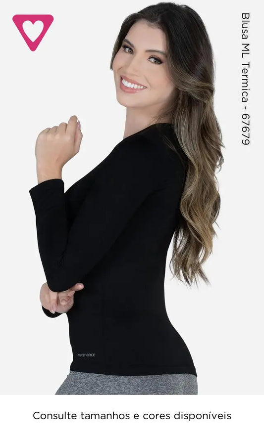 BlusaTermica M/L-Preta