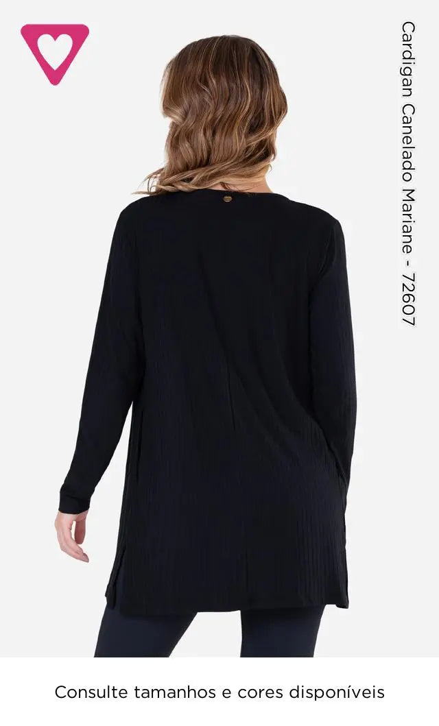 Cardigan Canelado Mariane TU – Romance