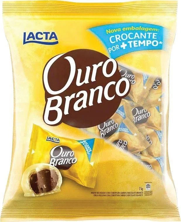 Bombom Ouro Branco 1kg – Lacta
