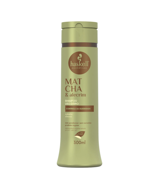 Shampoo Uso Diário Matcha & Alecrim 300ml
