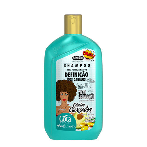 Gota Dourada Fortalecimento Cacheados Shampoo 430ml