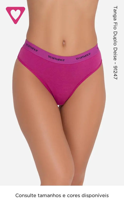 Tanga Fio Duplo Deise Romance