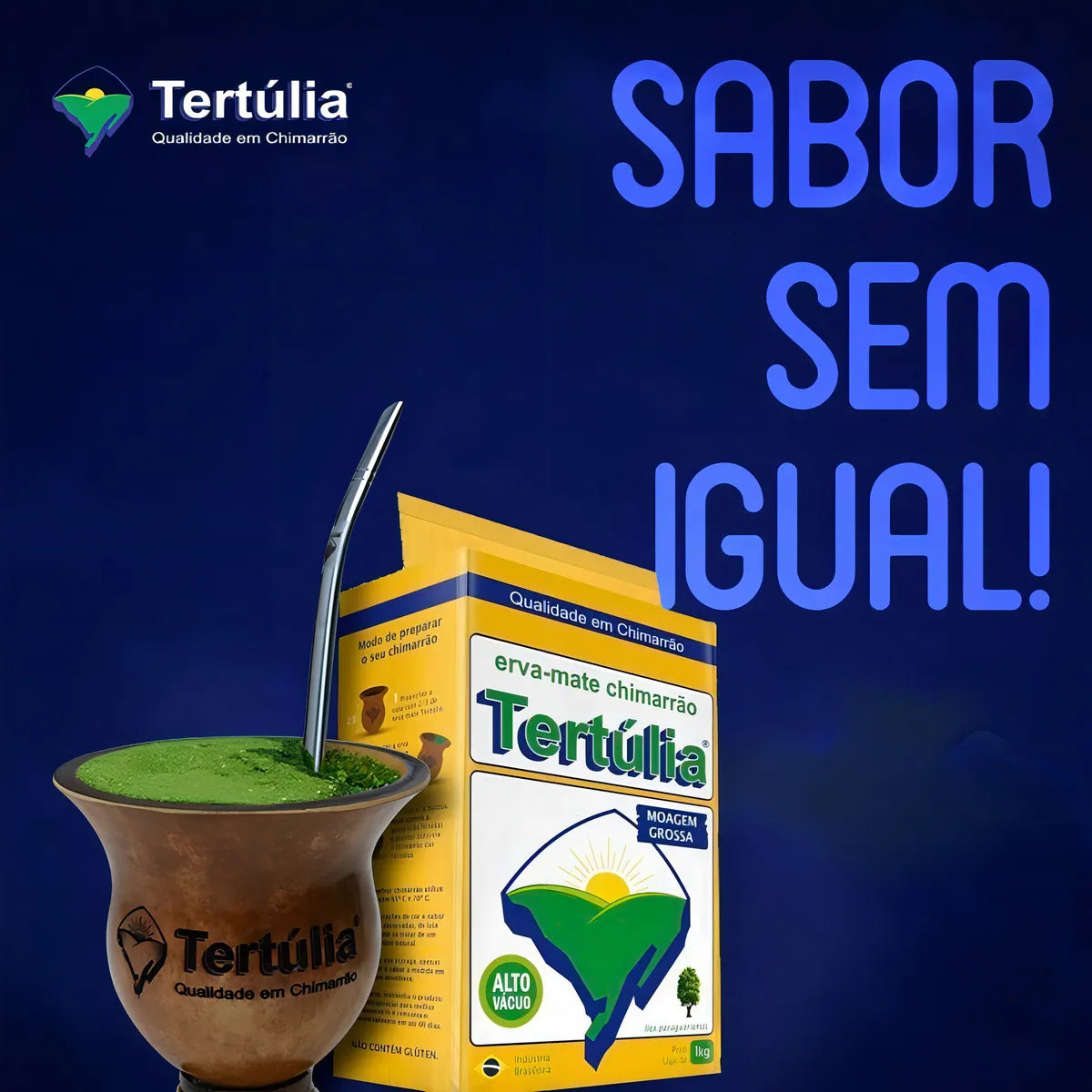 Erva-Mate Chimarrão Tertúlia 1 kg
