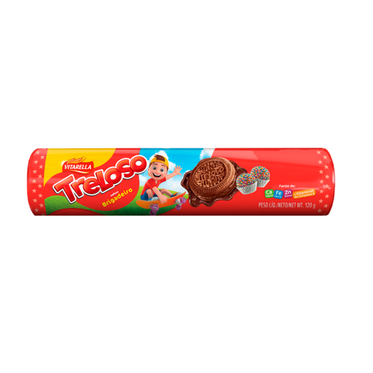 Treloso Recheado sabor Brigadeiro- 120g