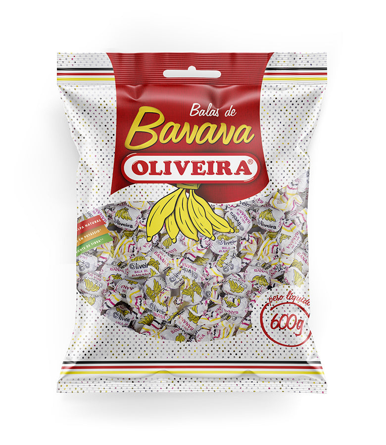 Bala de Banana Oliveira 500 g