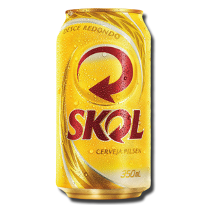 Cerveja Skol lata 350 ml