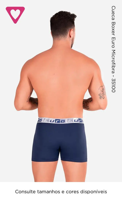 Cueca Boxer Euro Microfibra- L/G