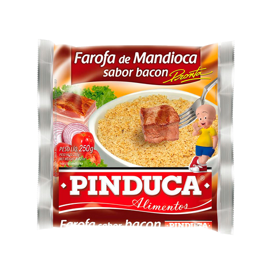 Farofa Mandioca com Bacon Pinduca- 250g