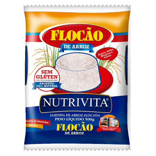 Flocão de Arroz Nutrivita 500 g