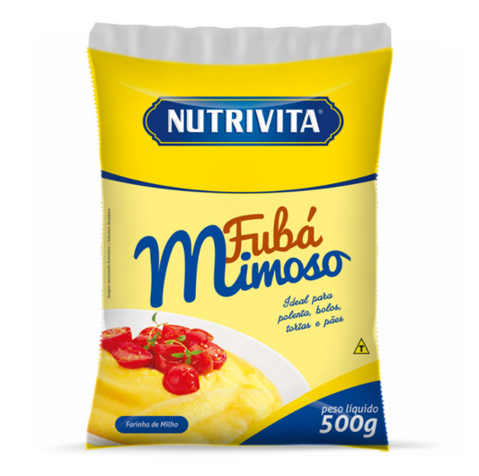 Fubá Mimoso Nutrivita – Farinha de Milho Fina 500 g